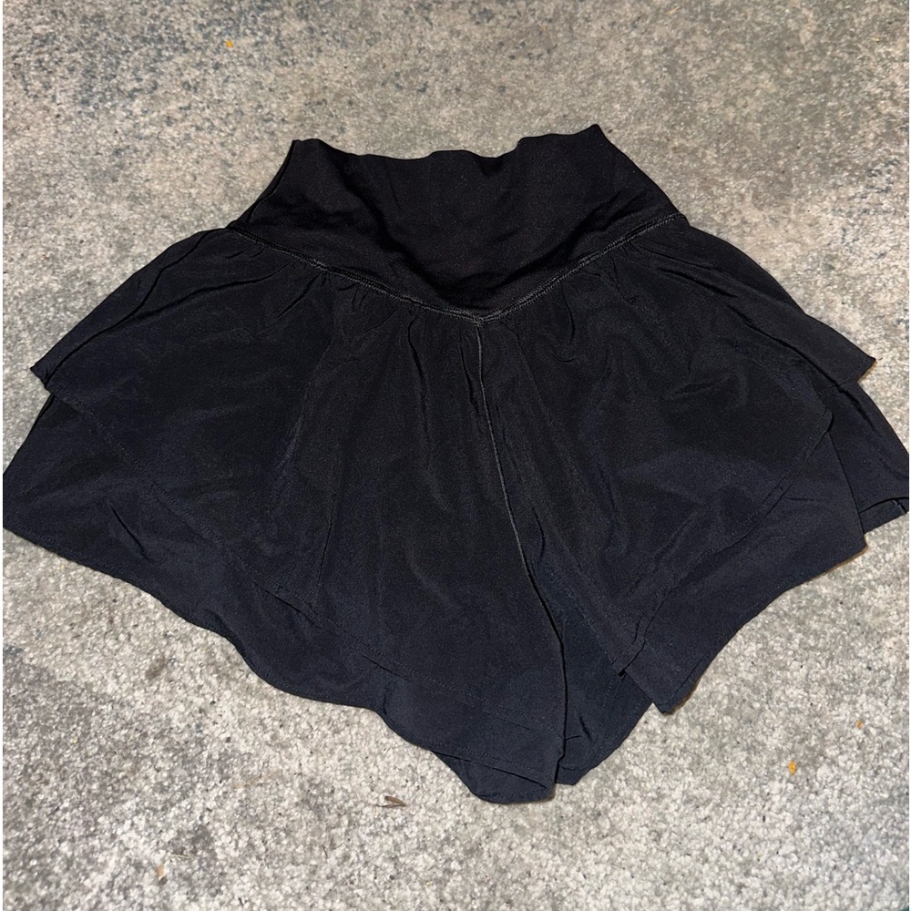 Aerie flared shorts size xs